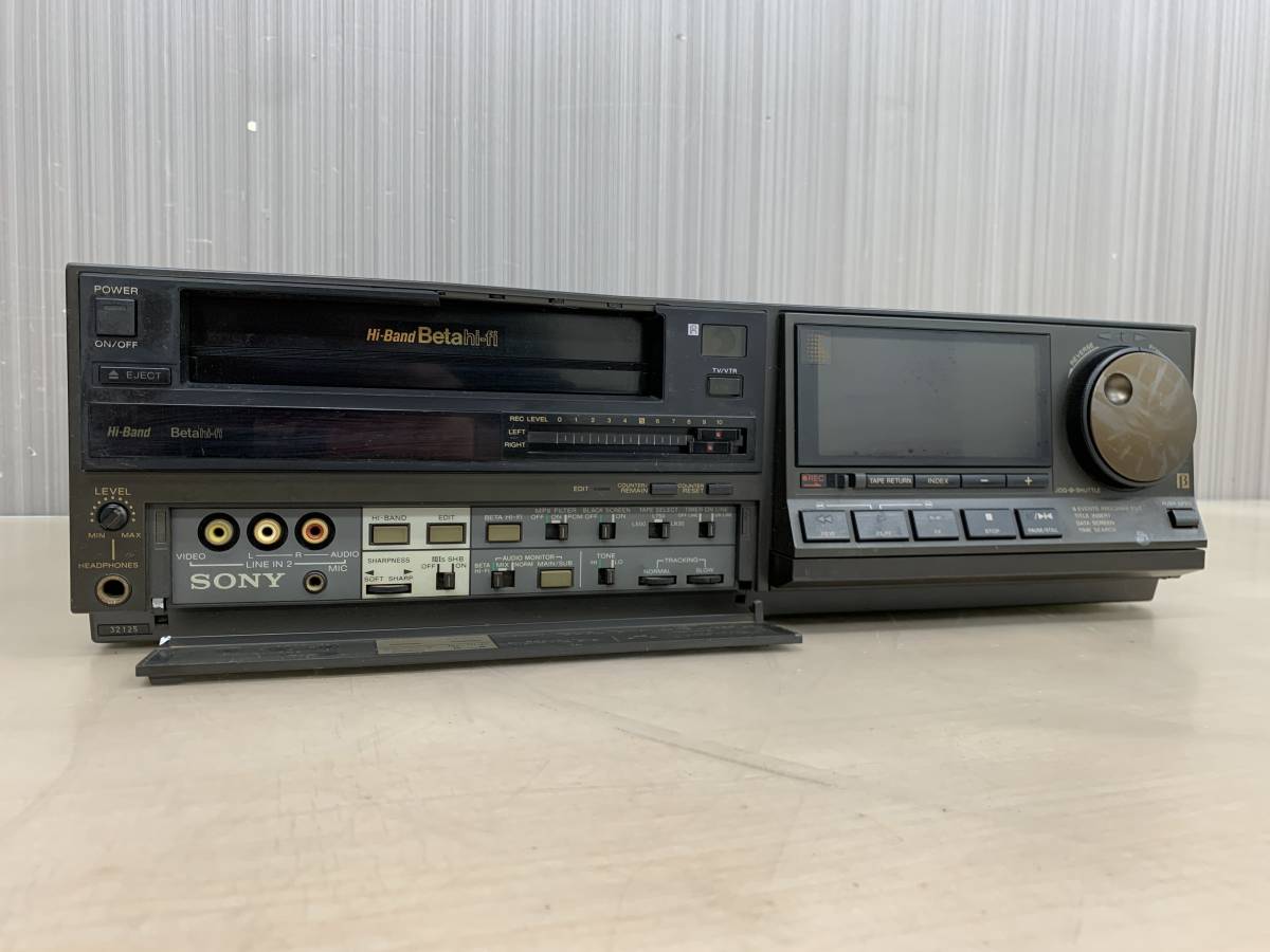 ム ZR⑤★SONY/ソニー Betamax【SL-HF3000】ベータビデオデッキ※ジャンク品_画像1