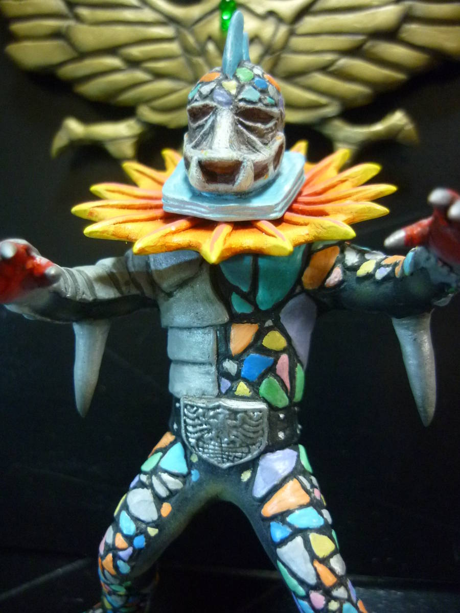 HG C.O.R.E 仮面ライダー 毒トカゲ男 改造 リペイント 完成品