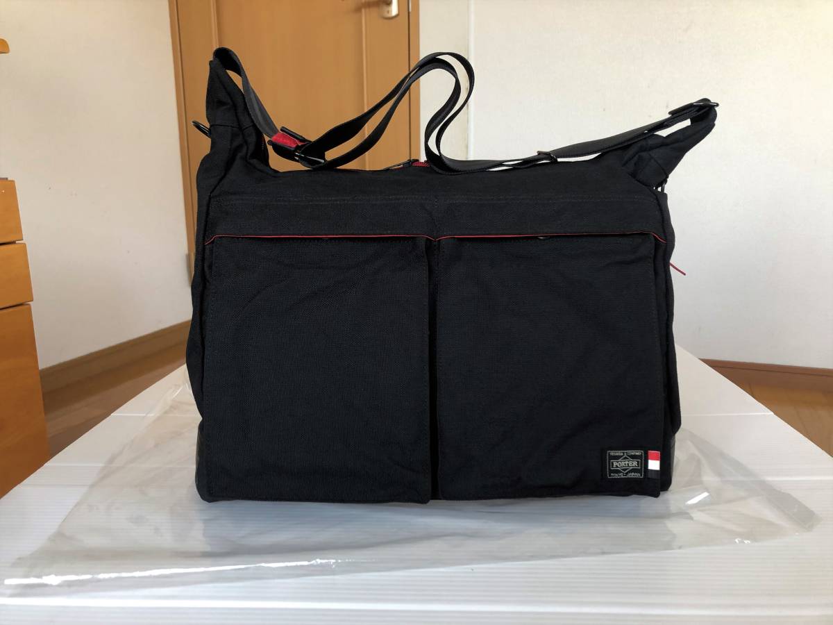 ポーター 浦和レッズ ショルダー バッグ 埼玉 三菱 レザー タグ