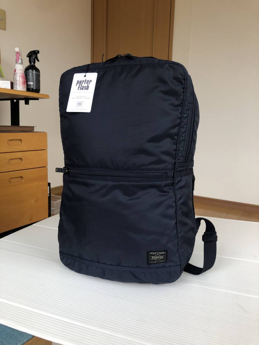 美品 ポーター タンカー デイパック リュック シンプル 旅行 PC ipad