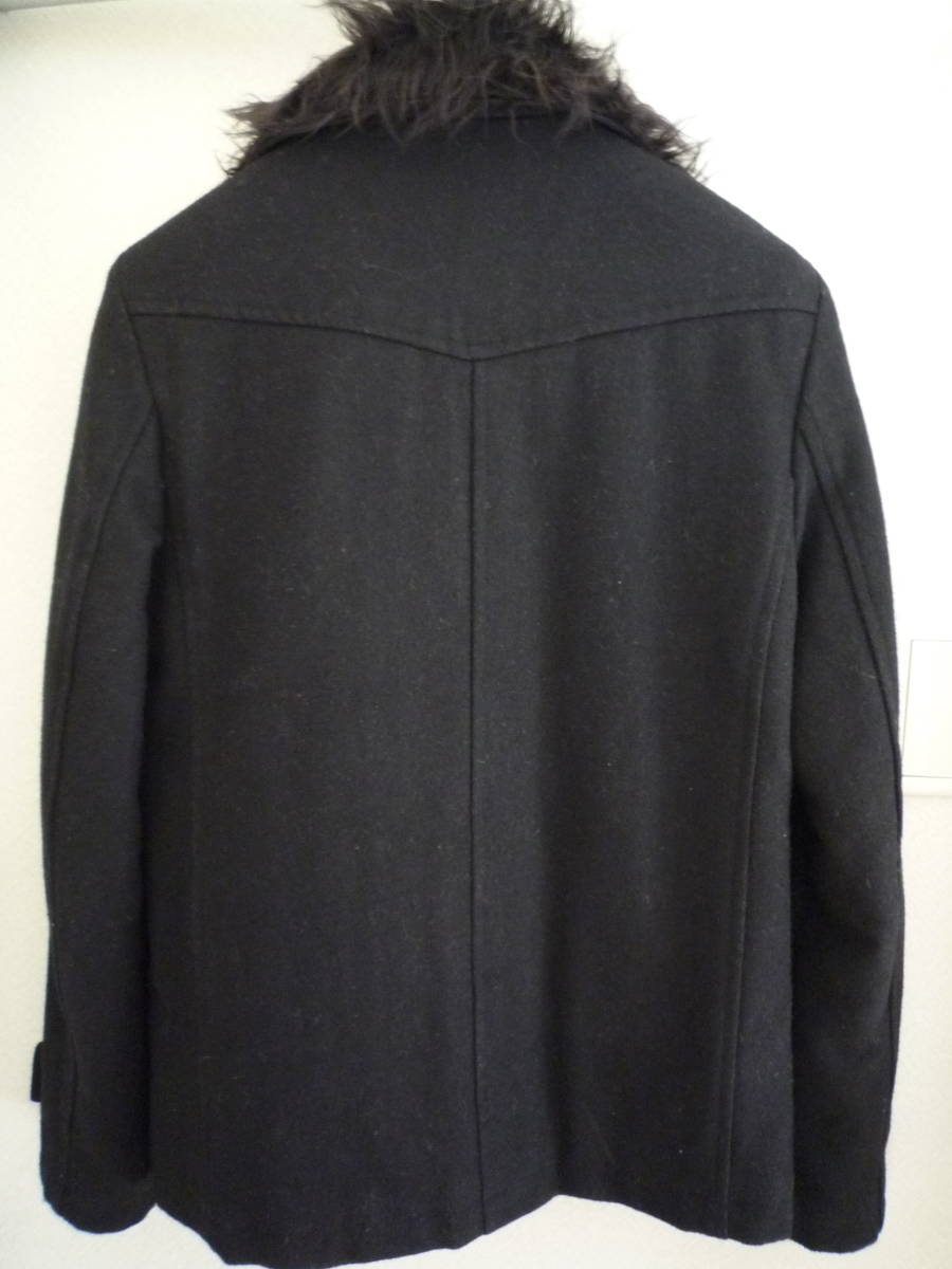 midas ナポレオン ジャケット コート Midas 襟ファー付ナポレオンPコートジャケットピーコートJacket
