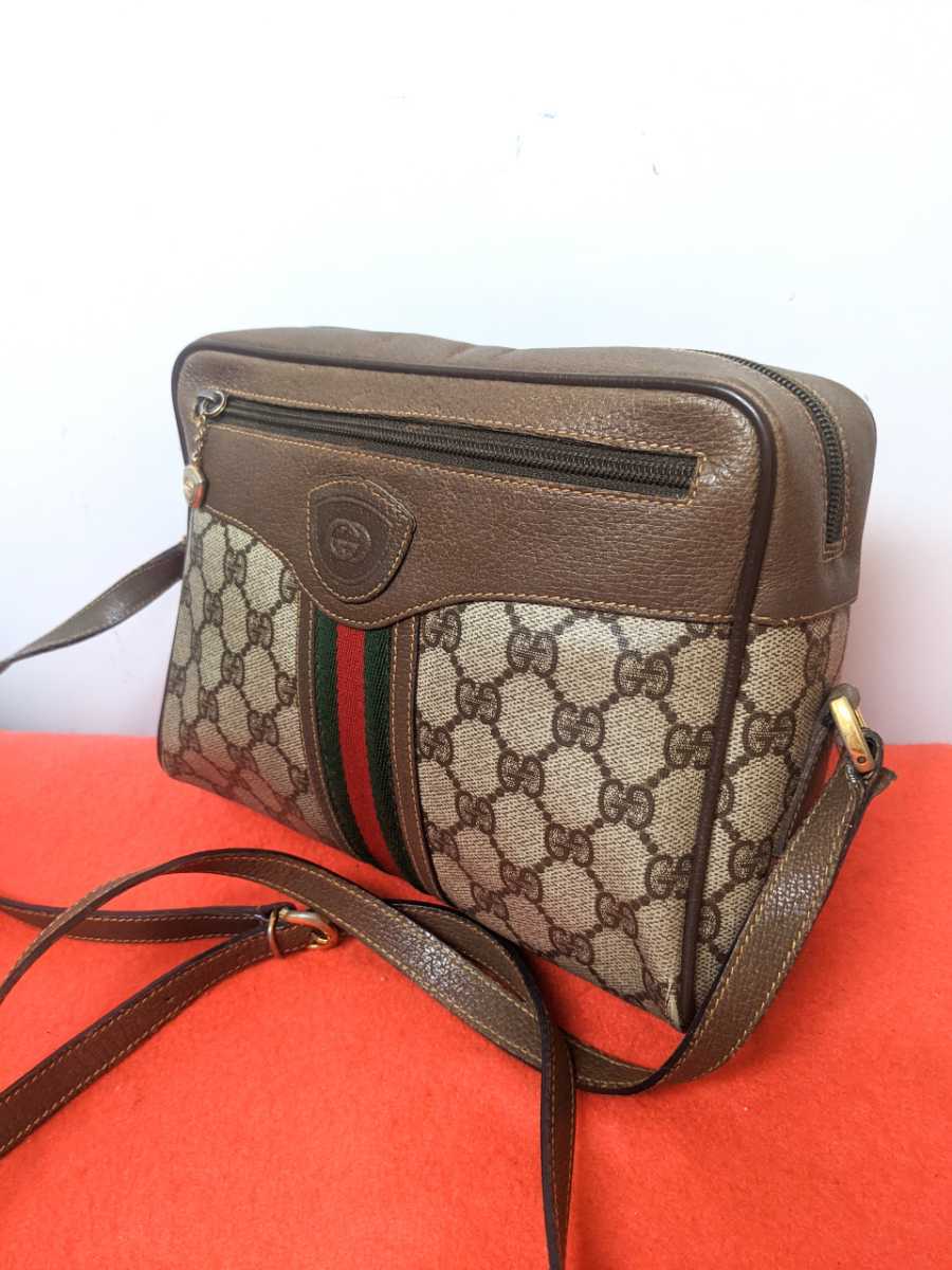 美品 極希少!Gucci シェリーライン GG柄 ショルダーバッグ 人気モデル