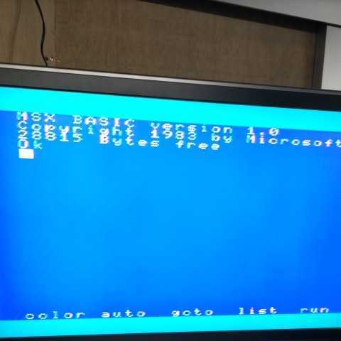 ★SANYO MSX本体　PHC-33　ジャンク_画像2