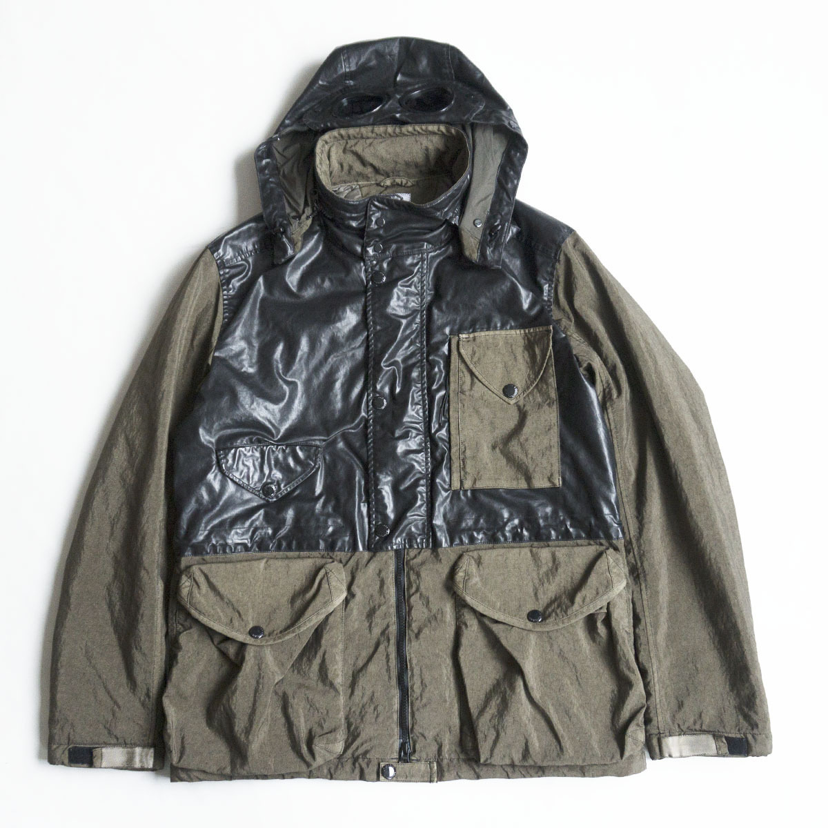 極美品】C.P. COMPANY【Quartz Contrast Goggle Jacket】48 ゴーグル