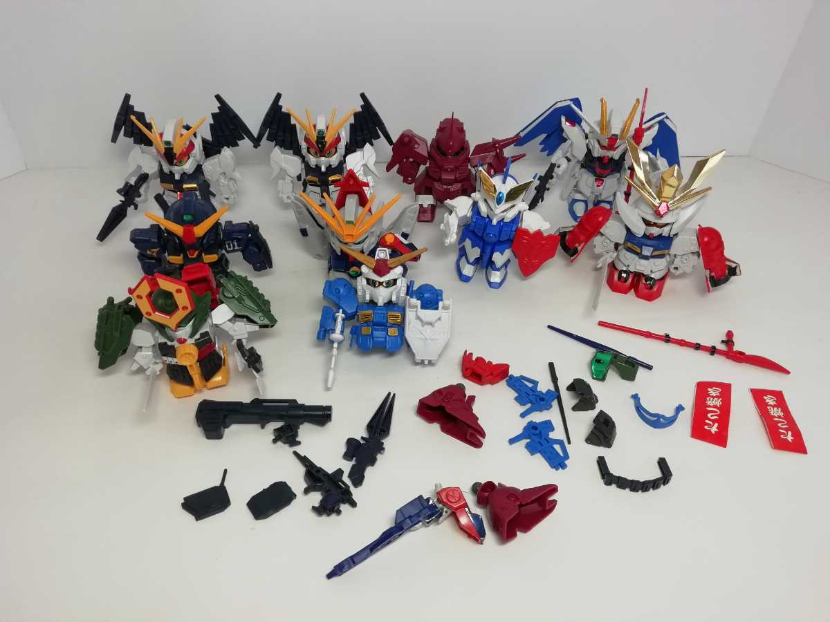 SDガンダム BB戦士 プラモデル フィギュア まとめて 現状品 SDガンダム BB戦士 プラモデル フィギュア まとめて 現状品