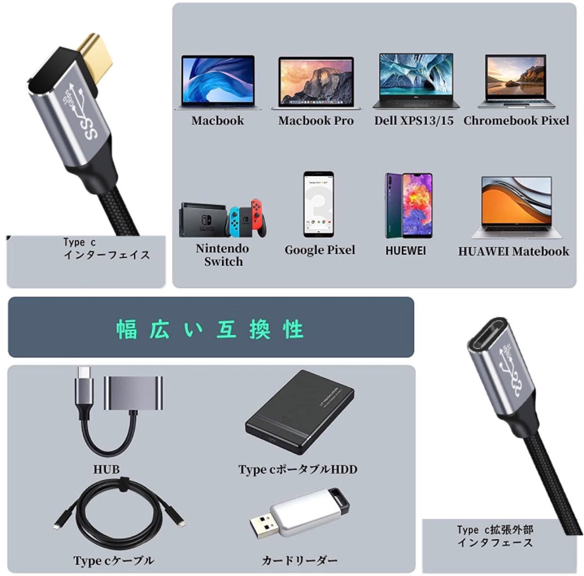 最大52%オフ! WYMECT l字 usb c変換アダプタTYPE C 変換アダプタ