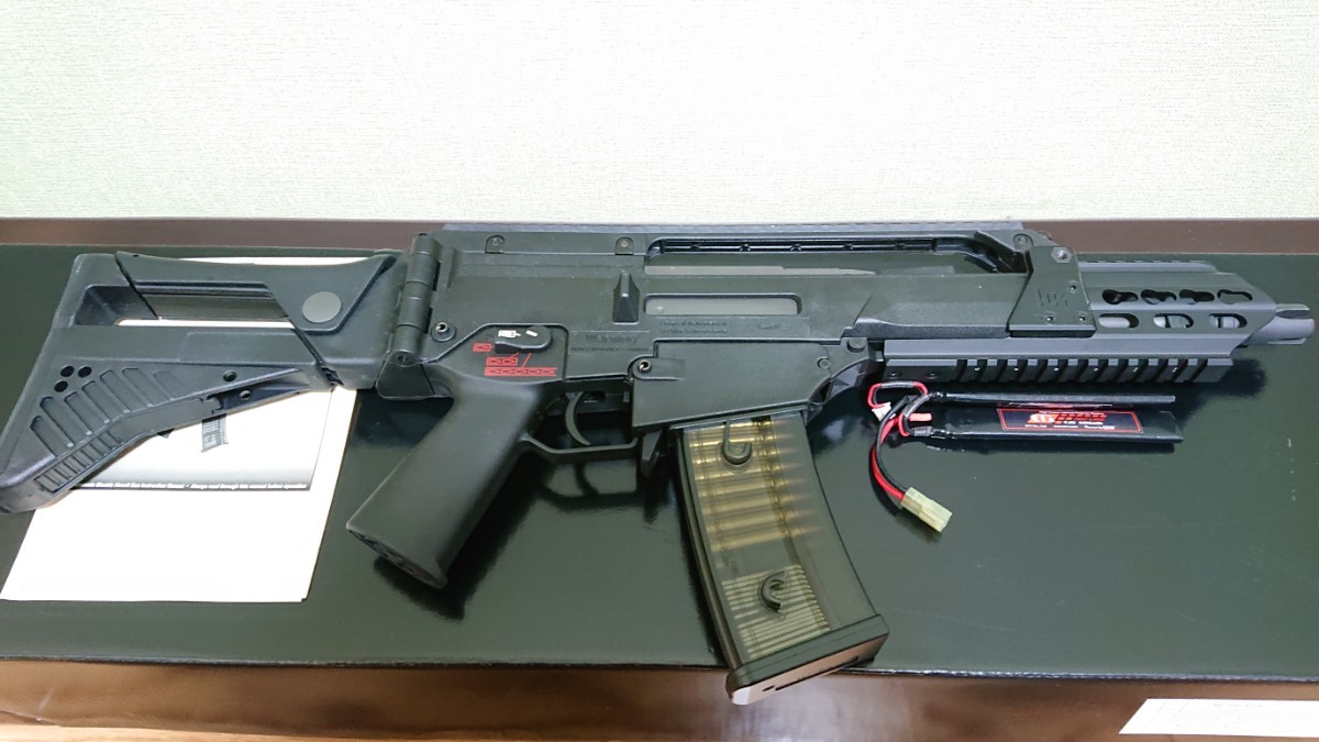 ARES HK G36C カスタム AR-996 EFCS搭載 電動ガン リポバッテリー付
