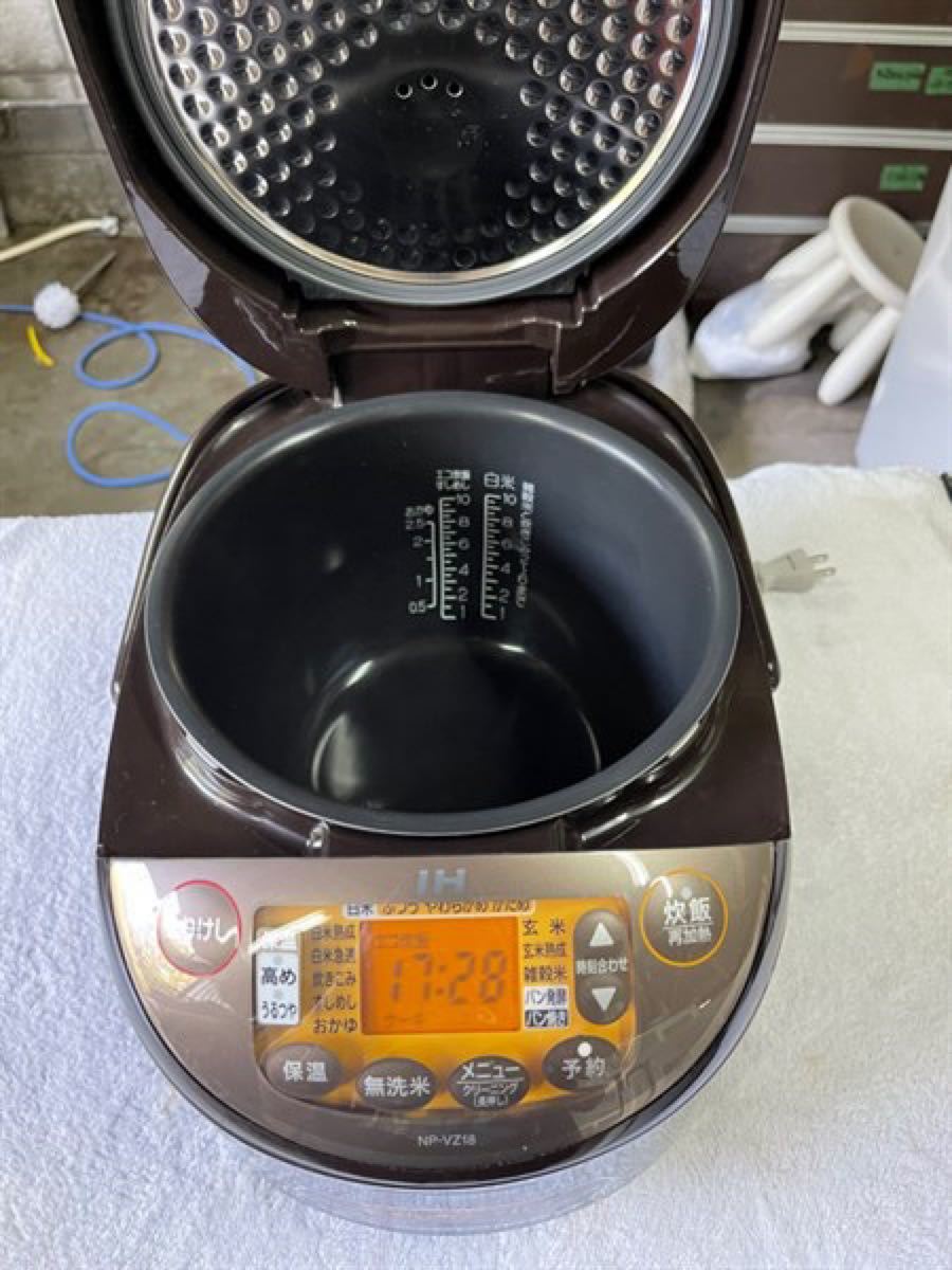 極め炊き ZOJIRUSHI 象印 象印IH炊飯ジャー NP-VZ18 10合 一升大家族用