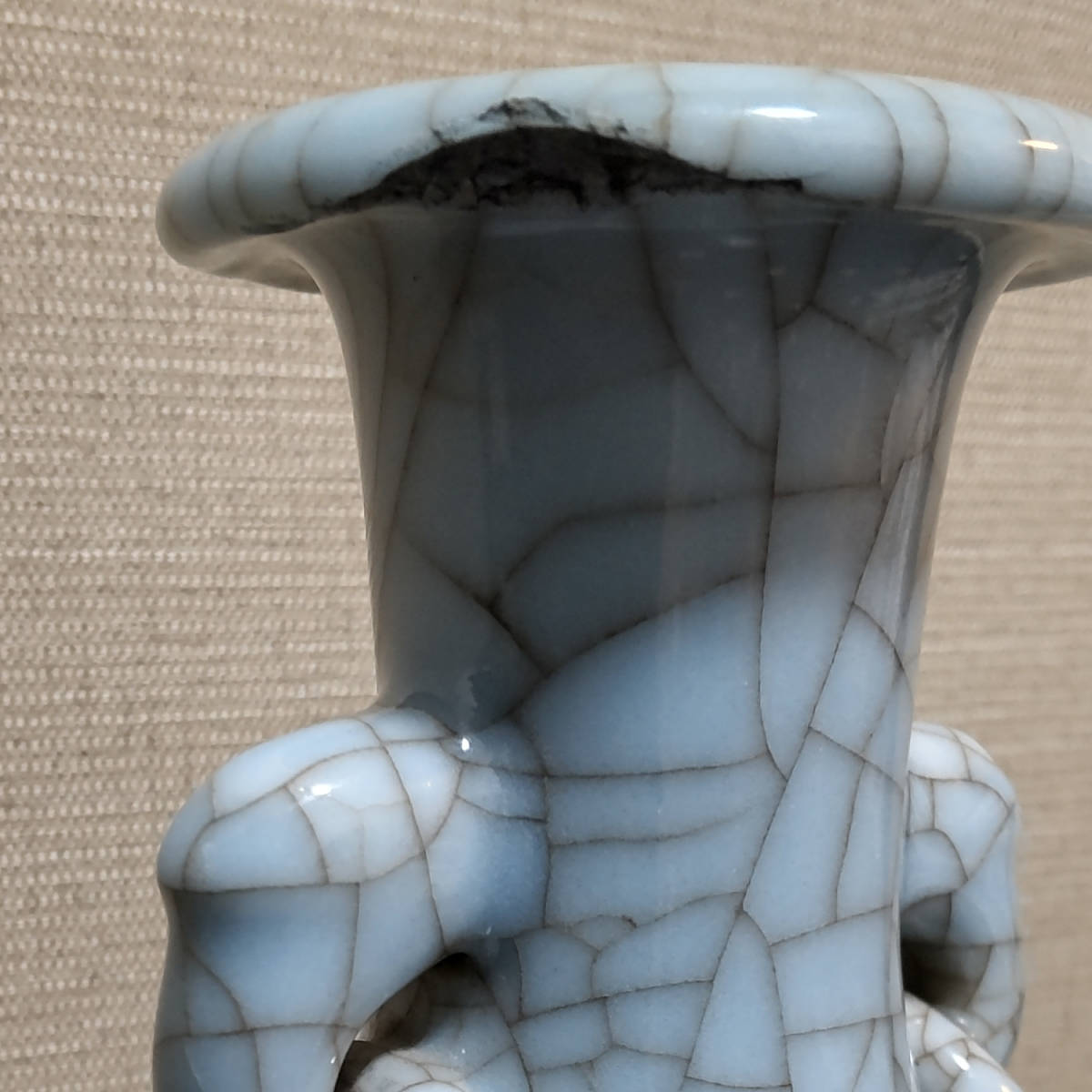 専用 中国古窯 哥窯青磁ヒビ焼 花瓶 高さ約18.4㎝ 東さ7-0330① Yahoo!オークション - 中国 清朝時代 青磁 ひび焼き 官窯様式 花瓶