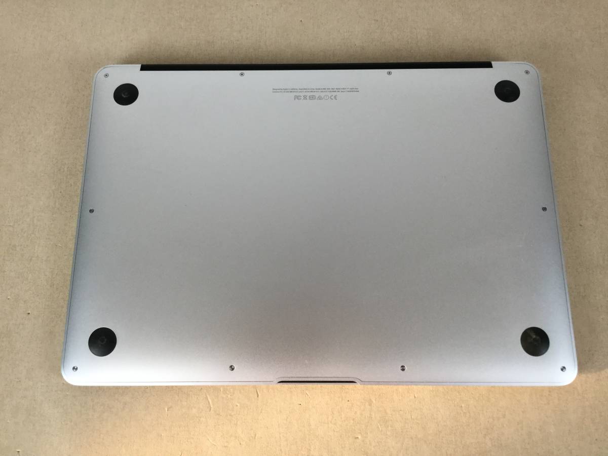 T5474☆Apple/アップル/13インチ MacBook Air/ノートパソコン/A1466【ジャンク】_画像5