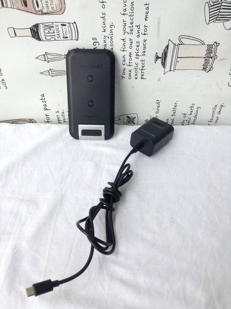 A1154*RAVPOWER/ stand wireless charger /RPWC003/AC adapter /RP-PCO18