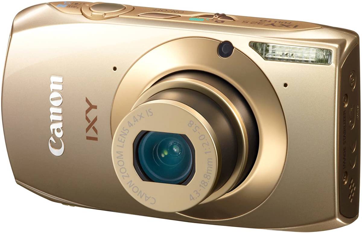 くらしを楽しむアイテム デジタルカメラ Canon IXY32ゴールド 光学4.4倍ズー(中古品) 1210万画素 IXY32S(GL) その他