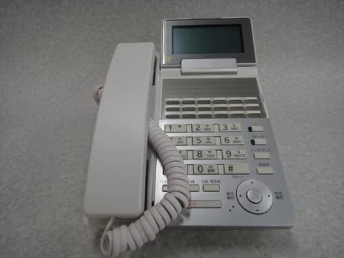 [宅送] NYC-18iE-SD(W) ナカヨ [オフィス用(中古品) ビジネスフォン 18ボタン標準電話機 iE 電話機一般