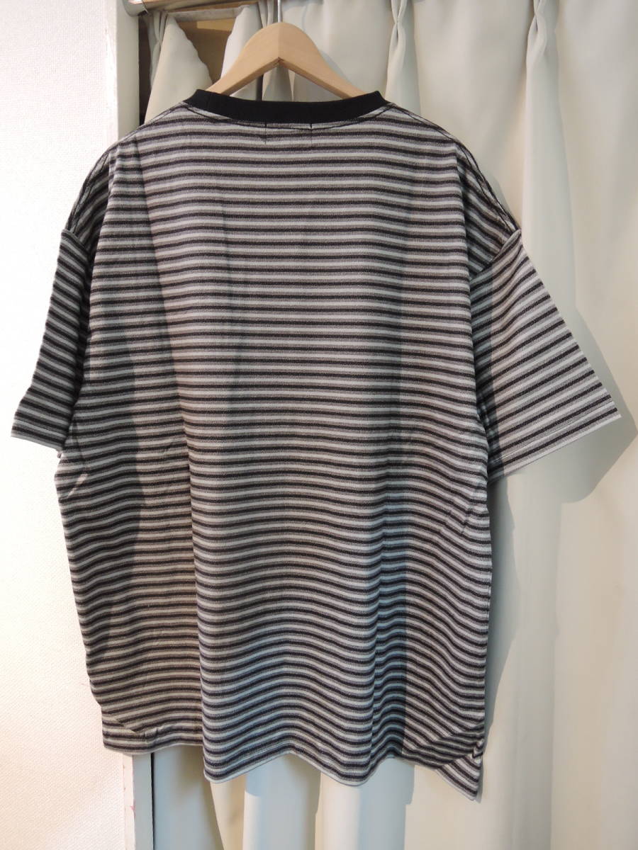 X-LARGE エクストララージ XLARGE STRIPE POCKET S/S TEE 黒 XLサイズ 人気品 ZOZOTOWN 完売 送料\230~_画像2