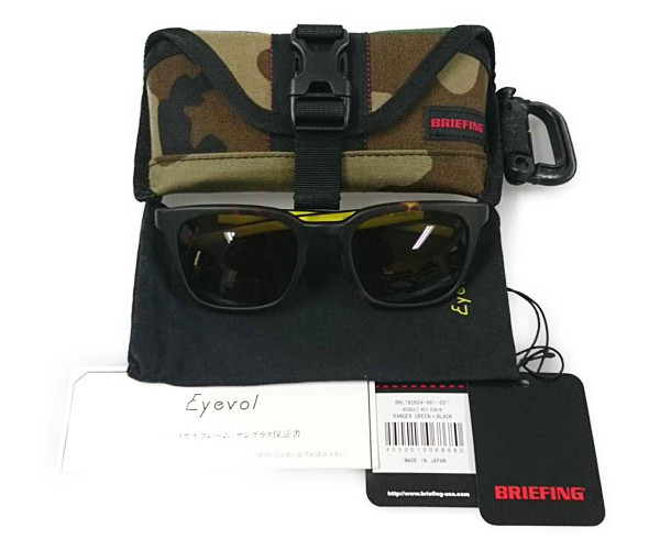 ゴッホ 星月夜 リボン付梱包!Eyevol×BRIEFING HEATH 2 53 サングラス