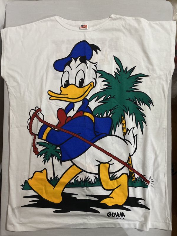 【正規品】ドナルド　Tシャツ　USA　GUAM　中古品　#bi-336_画像1