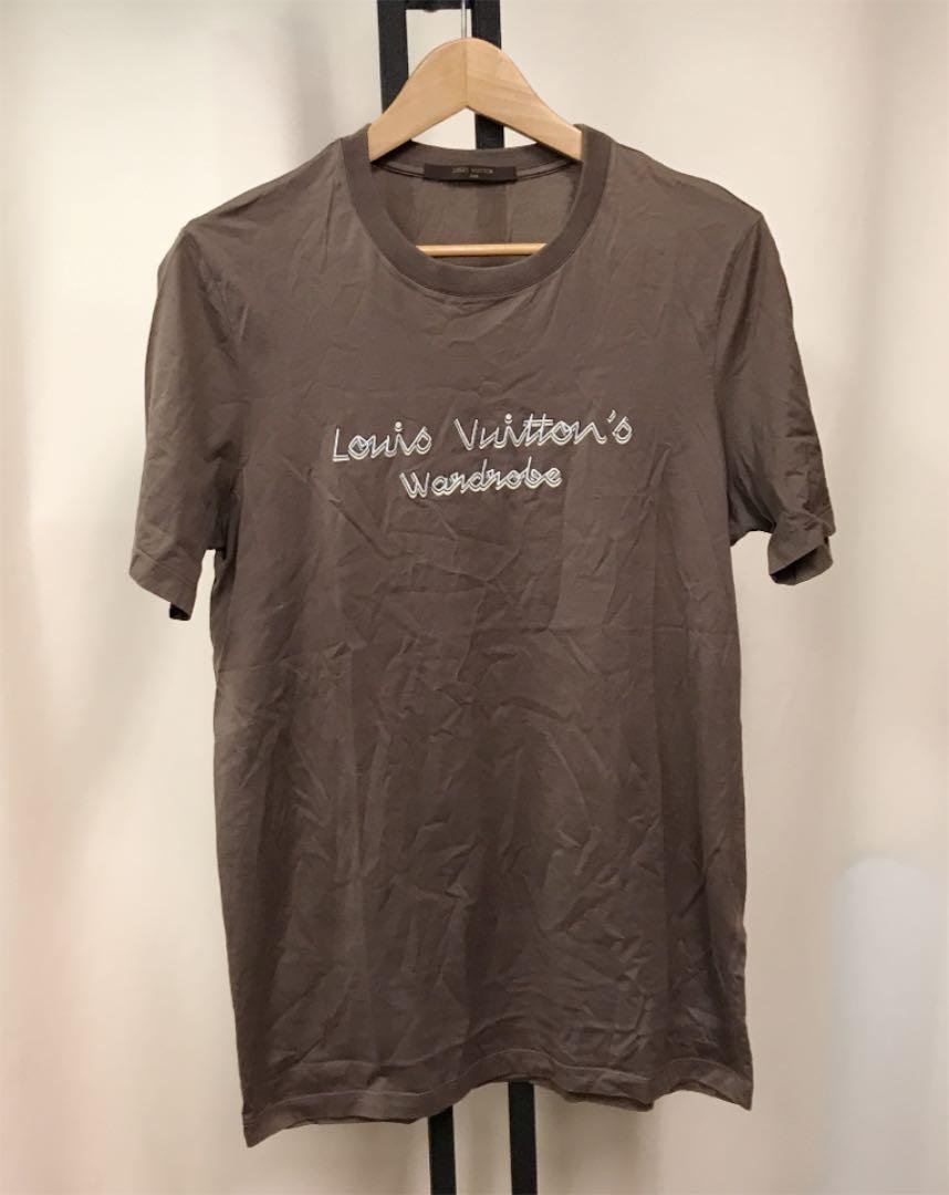 qob.YGF05 ルイヴィトン Tシャツ Lサイズ ロゴ www.disdukcapil
