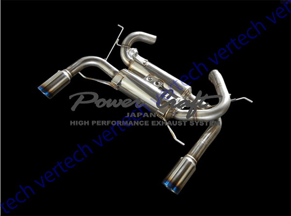 POWERCRAFT BMW E92 335i クーペ （ツインターボ ) エキゾーストバルブ付 可変マフラー_画像1