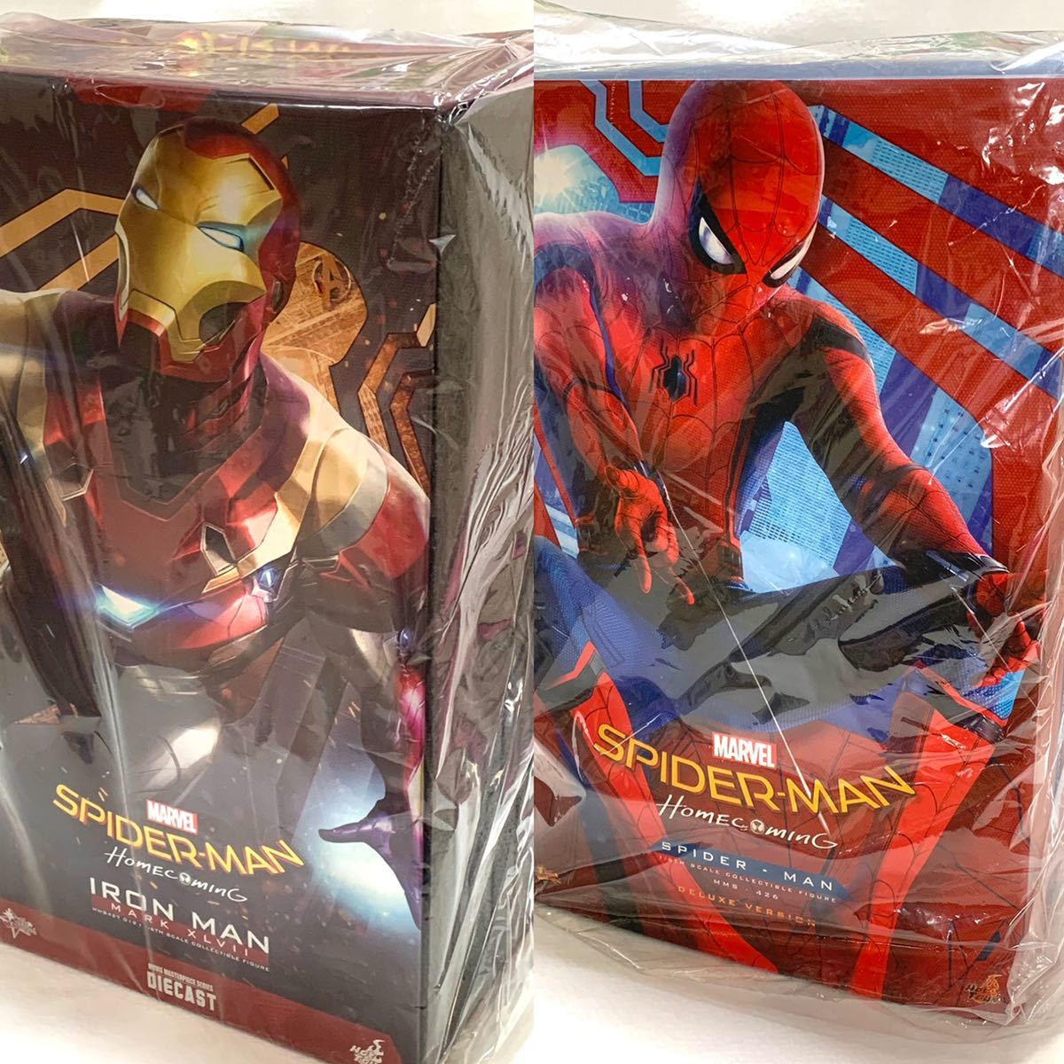2体セット】ホットトイズ スパイダーマンホームカミング アイアンマン