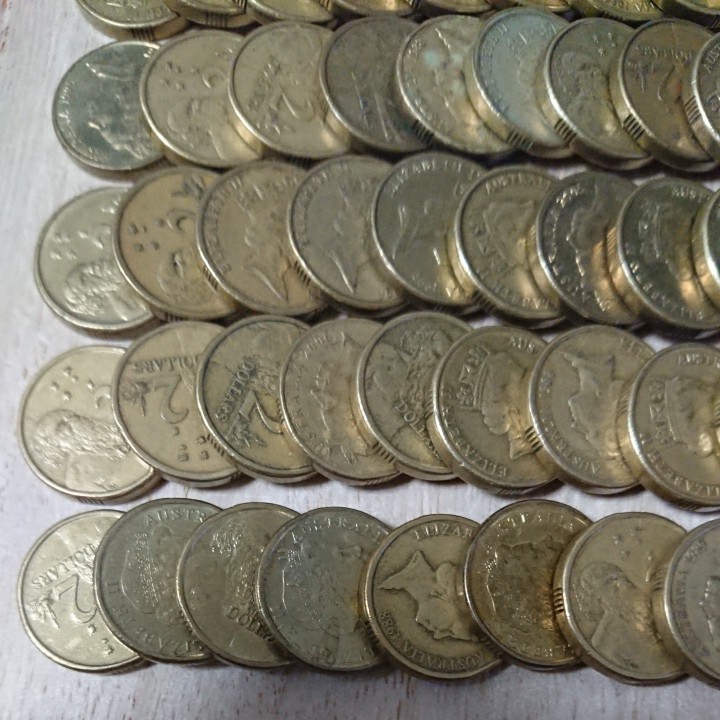 額面合計110ドル オーストラリア 硬貨 貨幣 コイン 大量おまとめ 外国硬貨 海外旅行