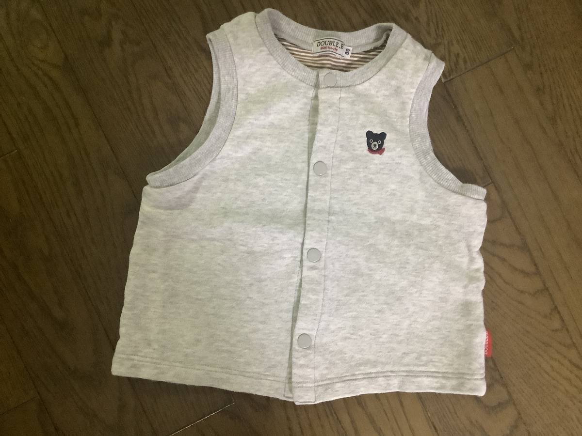 新品☆MIKIHOUSE DOUBLE.B ミキハウス ダブルB ナイロンタッサー
