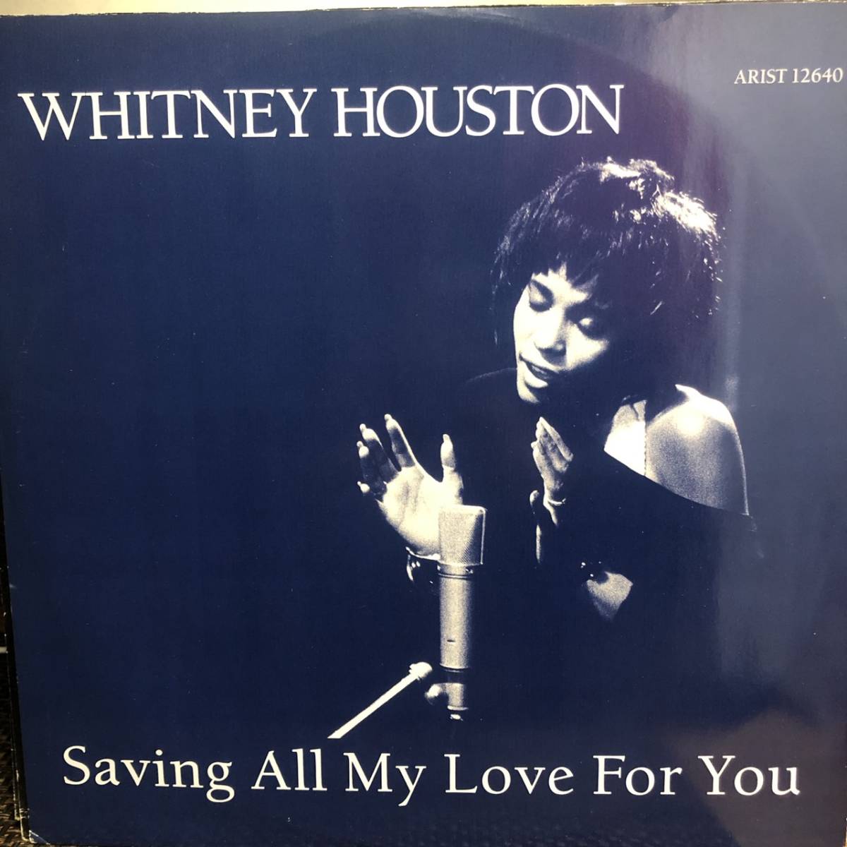  WHITNEY HOUSTON / SAVING ALL MY LOVE FOR YOU / GREATEST LOVE OF ALL / 12inc_画像1