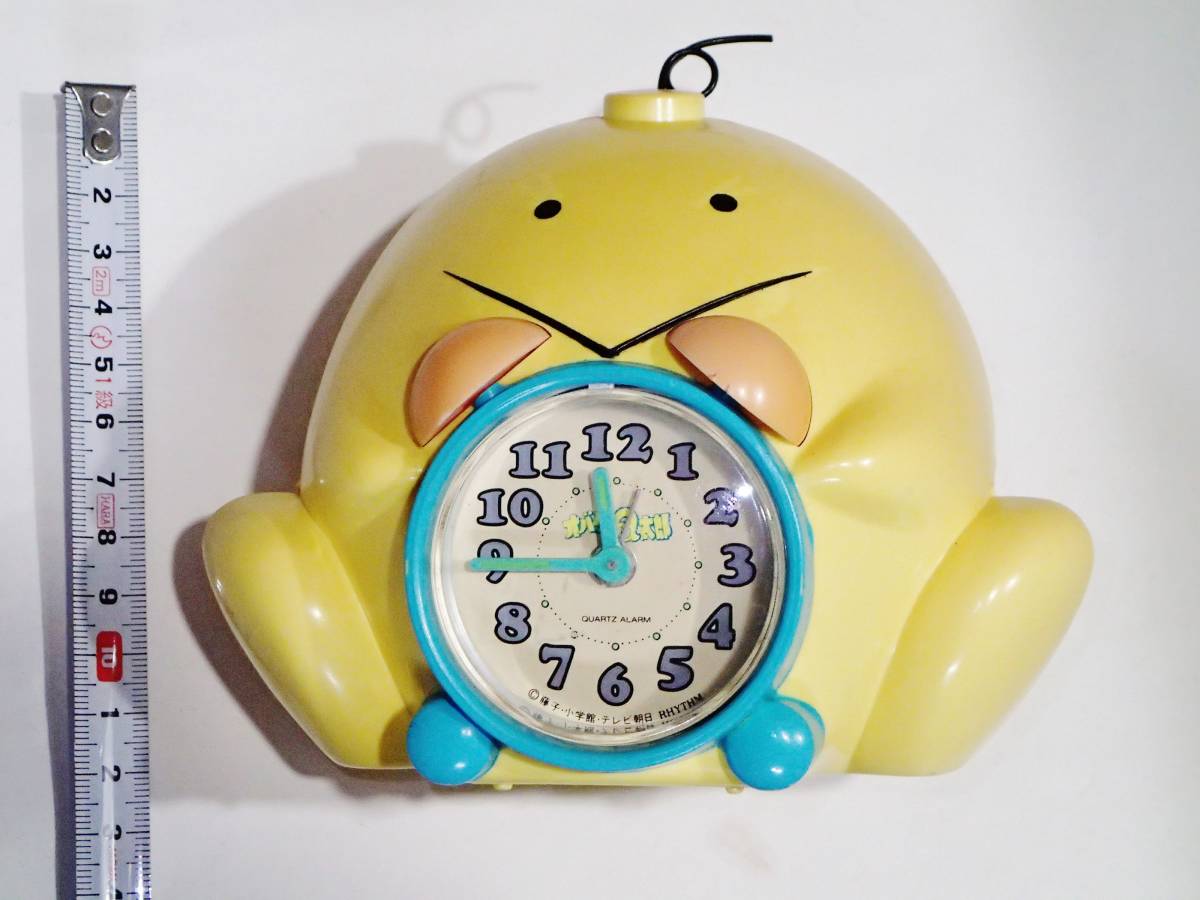 昭和レトロ リズム時計 オバケのQ太郎 O次郎 可動品ですがジャンク_画像3