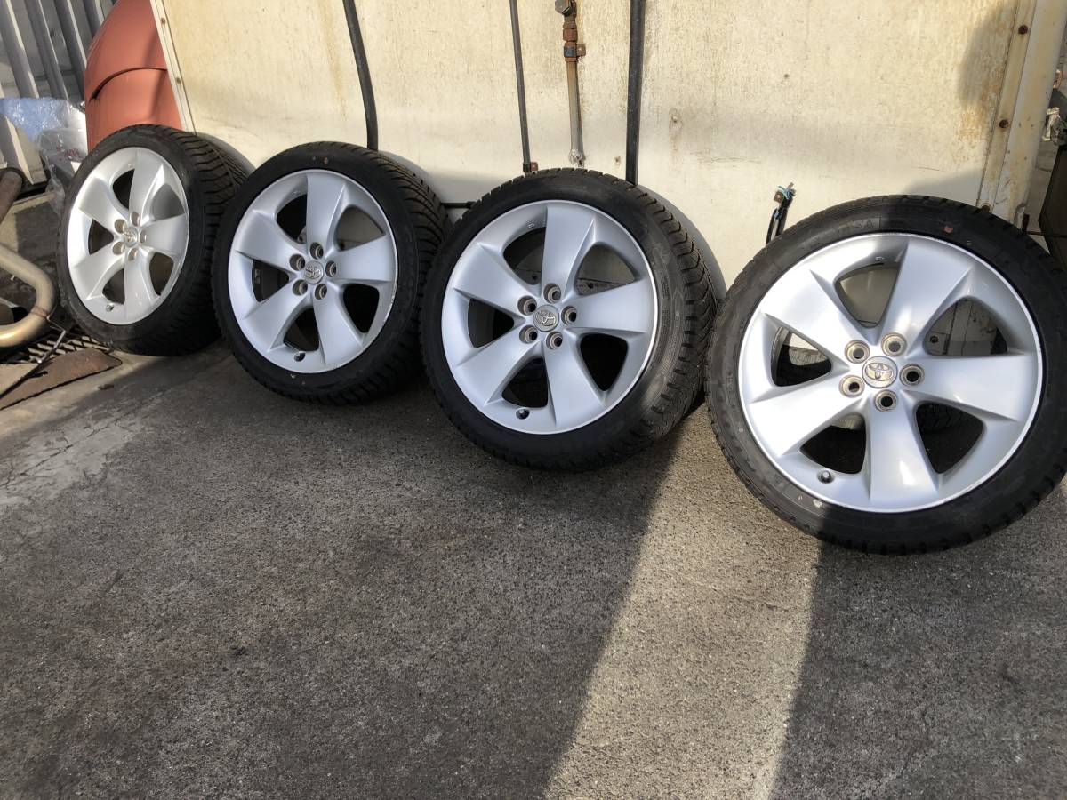 トヨタ 純正 30 系 プリウス アルミ ホイール 17インチ Sパッケージ