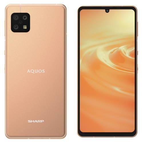 SHARP AQUOS Sense6 64GB SH-RM19 ライトカッパー 5G対応 SIMフリー 未