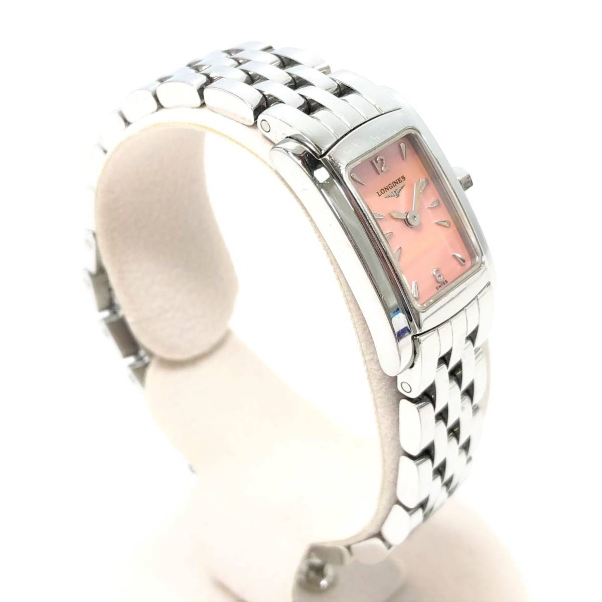 ▽LONGINES ロンジン ドルチェヴィータ L.5158.4 腕時計 シェル文字盤