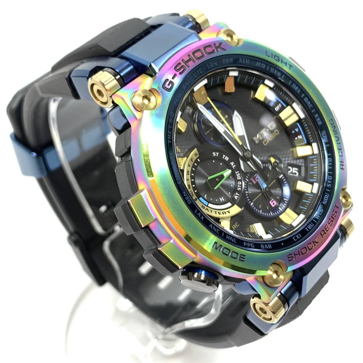 使い勝手の良い】 腕時計CASIO G-SHOCK 限定 MT-G ルナレインボー