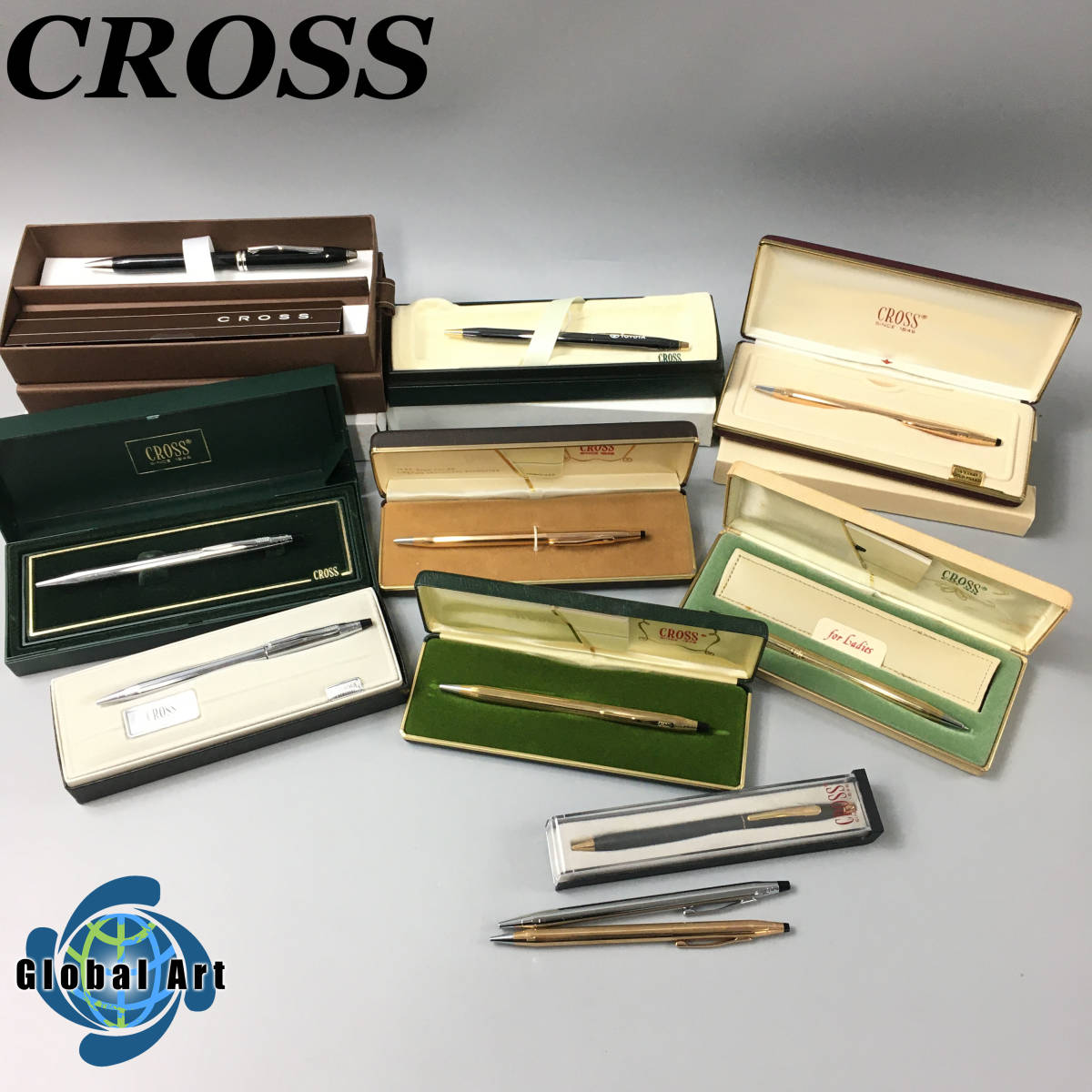 ☆C04042【未使用保管品】CROSS クロス/ボールペン/シャーペン/まとめ