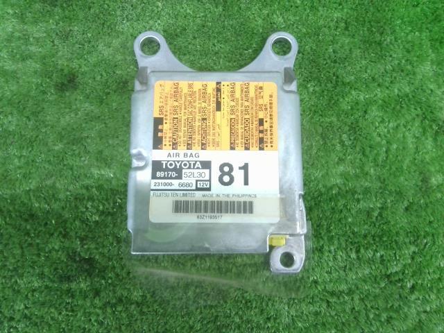 トレジア DBA-NSP120X エアバックコンピューター 1.3I-L 1NR-FE 070 FB20 231000-6680 89170-52L30_画像1