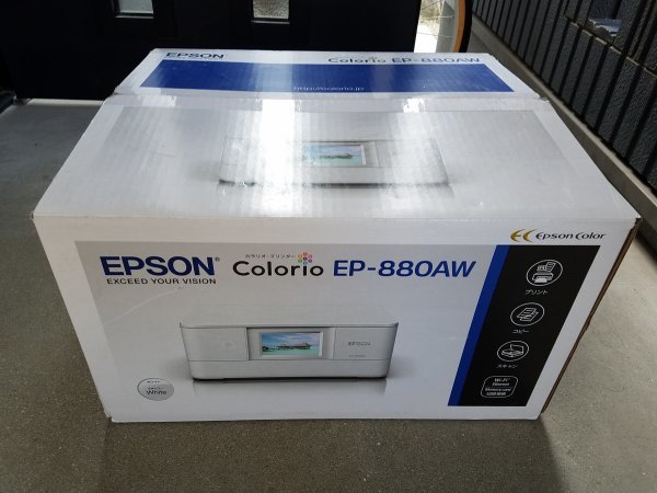 美品 エプソン カラリオ プリンター 複合機 インクジェット EP-880AW