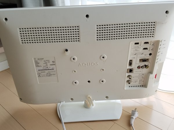 ジャンク シャープ 24V型 液晶 テレビ AQUOS LC-24K20-W ハイビジョン