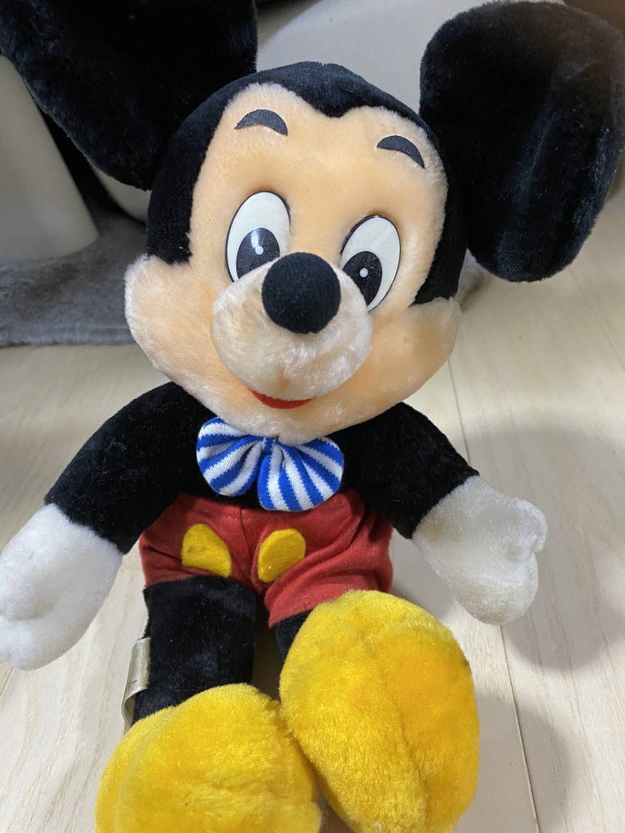【ディズニー】　ミッキーマウス　ぬいぐるみ_画像1