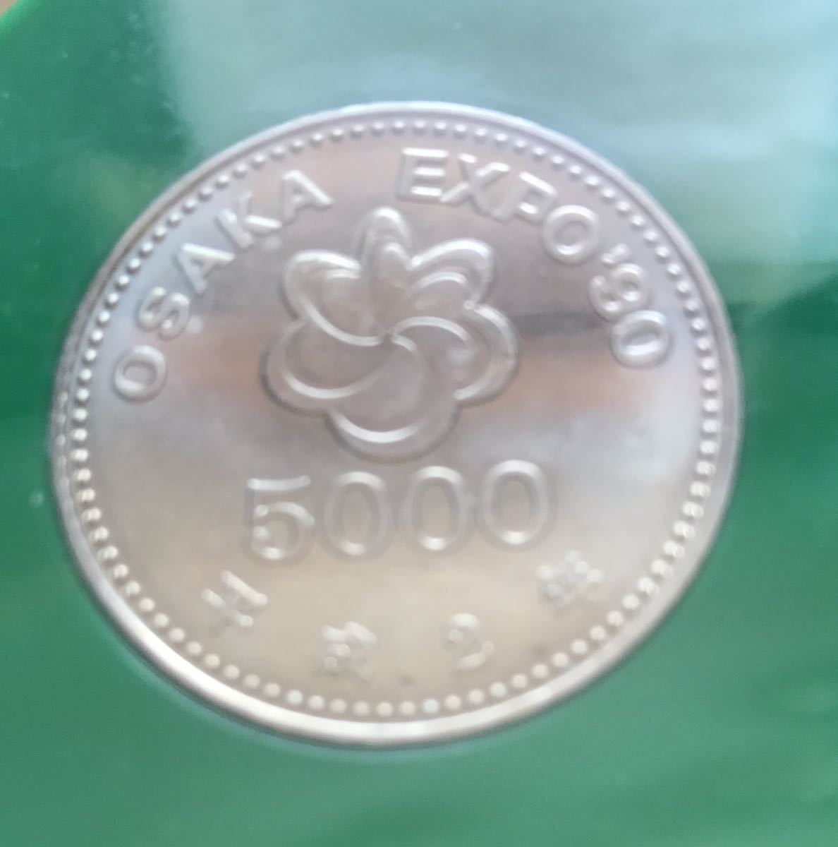 国際花と緑の博覧会記念5000円銀貨 記念硬貨 平成2年 ¥5000 