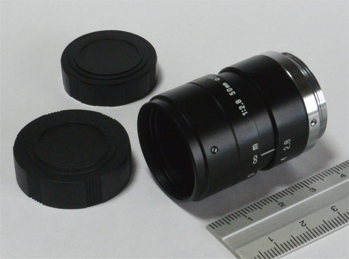 ★ Tamron/タムロン　21HA　50mm F2.8　Cマウント レンズ 2/3”　FA産業用　動作品　TV LENS　ニコン1で_画像1