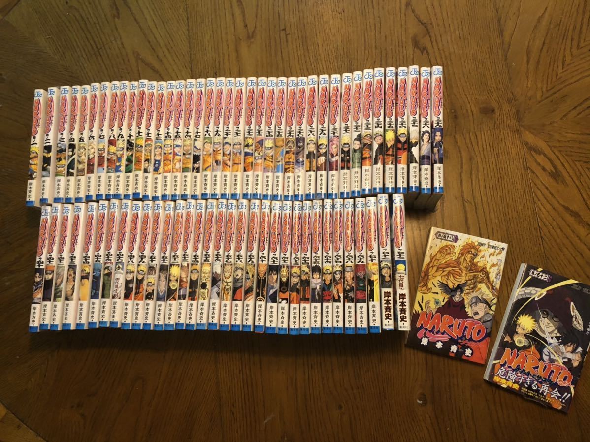 NARUTO 全巻セット 岸本斉史 全72巻 全巻セット　漫画 マンガ コミックス