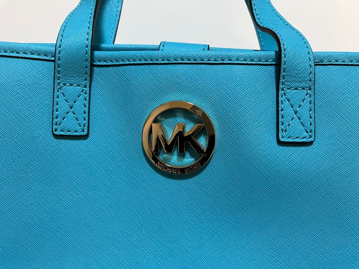 マイケルコース バッグ MK ブルー 青 水色 ハイブランド MICHAEL マイケルコース バッグ MK ブルー 青 水色 ハイブランド MICHAEL