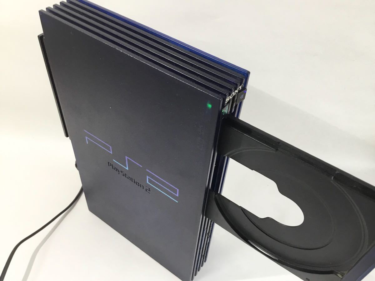 動作確認済み　プレイステーション2 ミッドナイトブルー　PS2  PlayStation2  付属品 一式  SONY