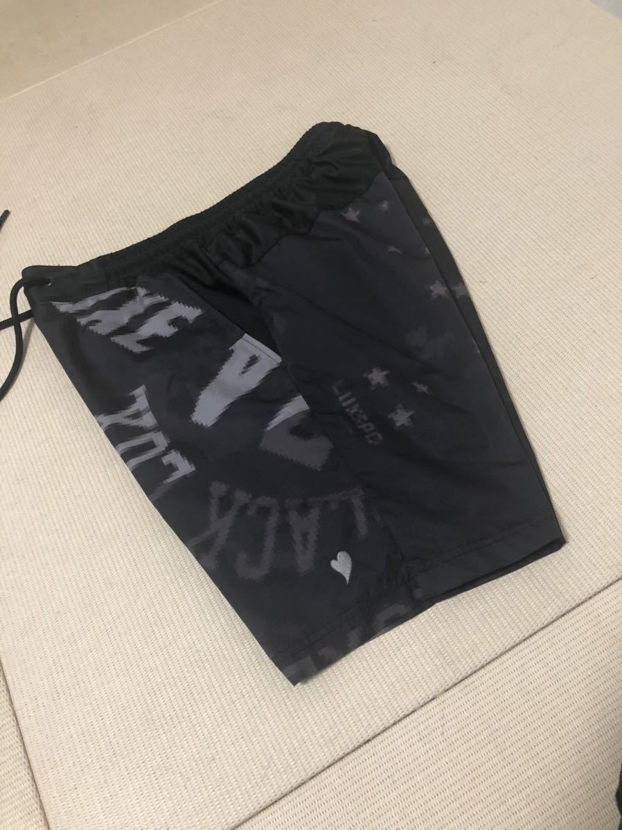 試着のみ LUXE163 AKM セットアップ パーカー ショートパンツ ラグスポ