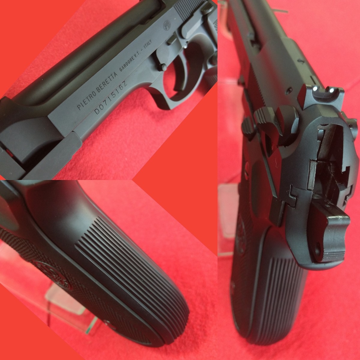 美品】WA ウエスタンアームズ ベレッタM92FS LEON サイレンサー 美品】WA ウエスタンアームズ ベレッタM92FS LEON サイレンサー