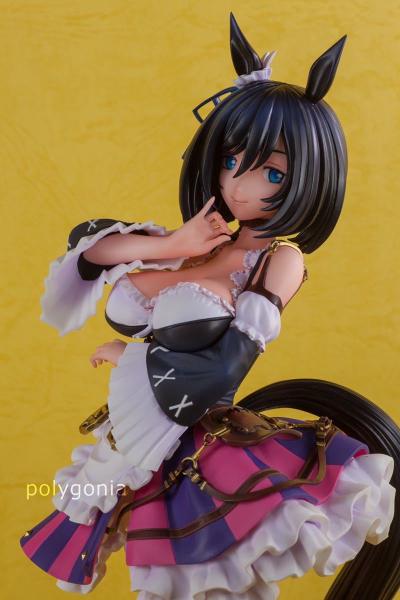 ウマ娘 エイシンフラッシュ polygonia 未塗装未組立ガレージキット の