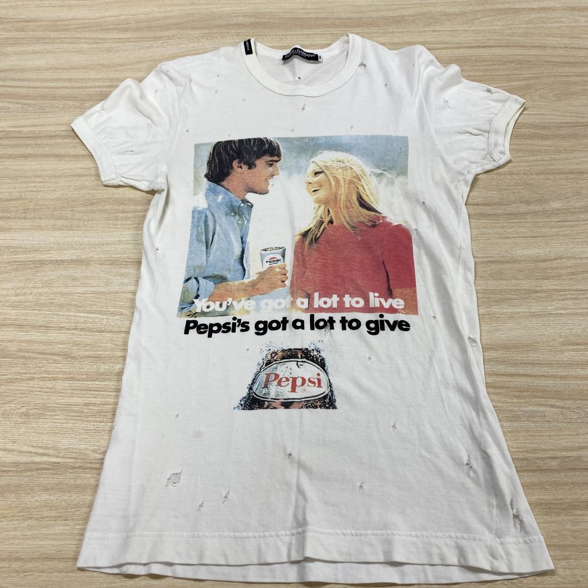 まとめ買いでお得 DOLCE&GABBANA ダメージ Tシャツ size44 white ドルチェ&ガッバーナ F73 半袖シャツ まとめ買いでお得 DOLCE&GABBANA ダメージ Tシャツ size44 white ドルチェ&ガッバーナ F73 半袖シャツ