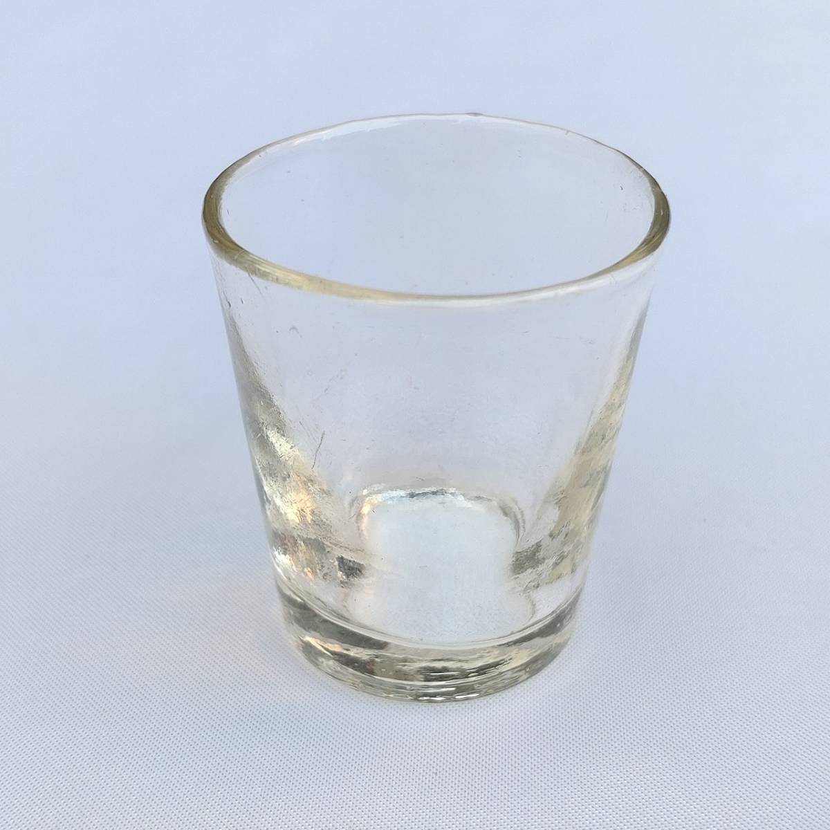 ショットグラス 5個 古硝子 口径約3.2cm 高さ約3.5cm 酒器 古ガラス レトロ 【3034】【b】_画像8