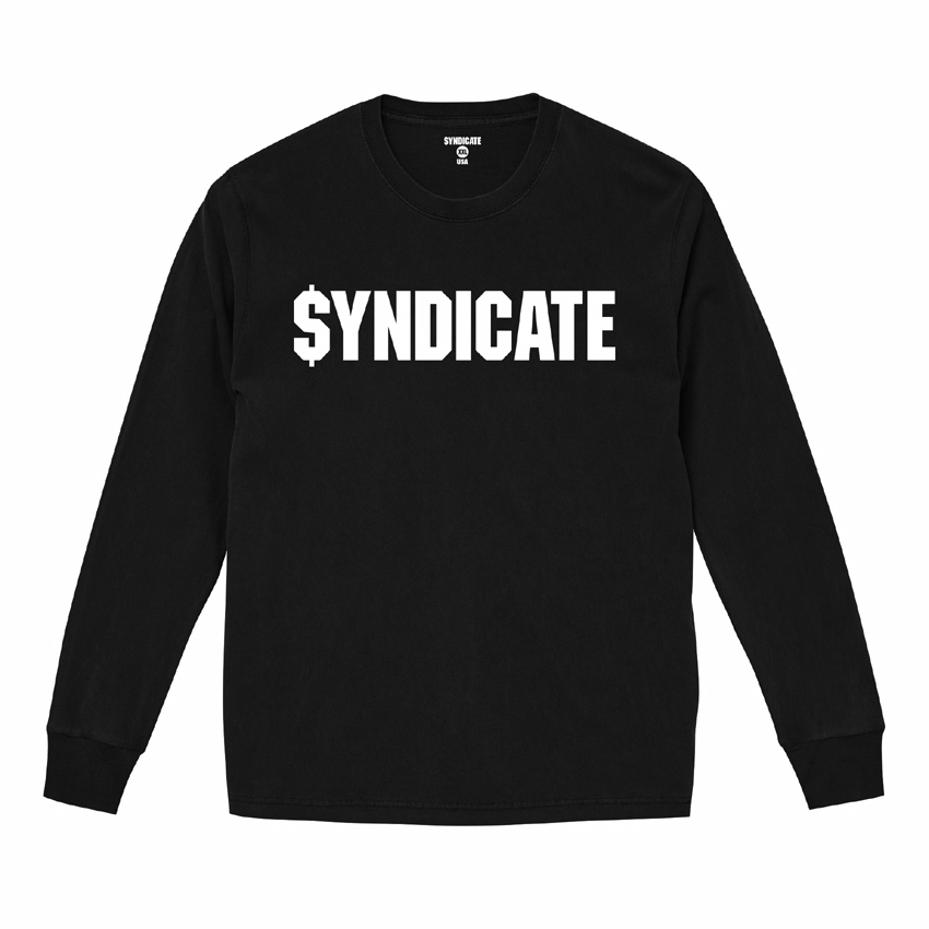 新品未使用★SYNDICATE★ライムシンジケート★ロゴ★ロングスリーブＴシャツ★XL_画像1