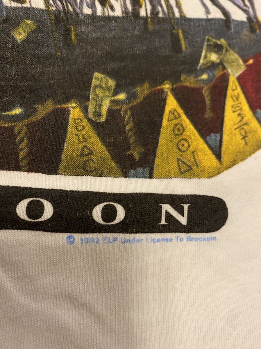 EMERSON,LAKE & PALMER WORLD TOUR 1992 BLACK MOON Tシャツ XL THE