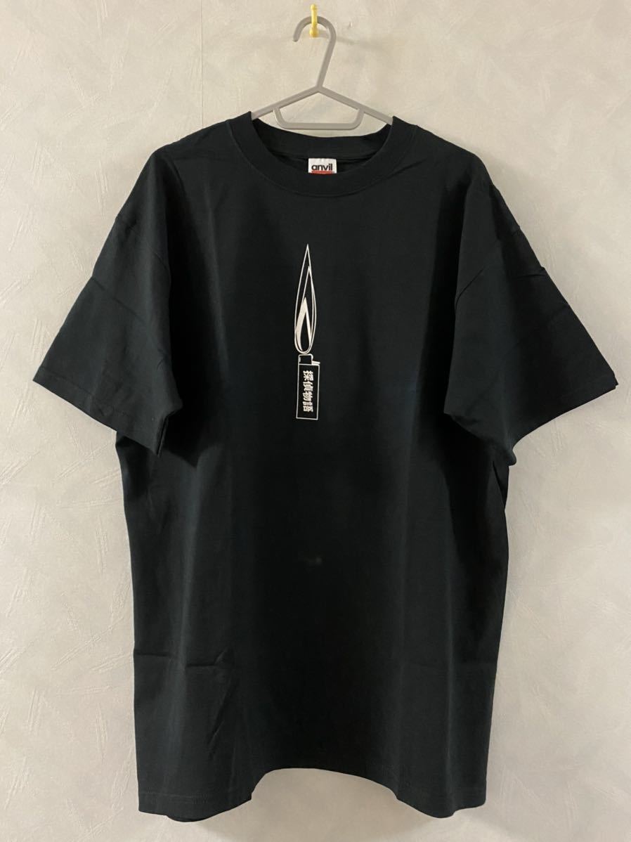 未使用品 探偵物語 Tシャツ サイズL 松田優作 anvil 70s 80s 工藤俊作