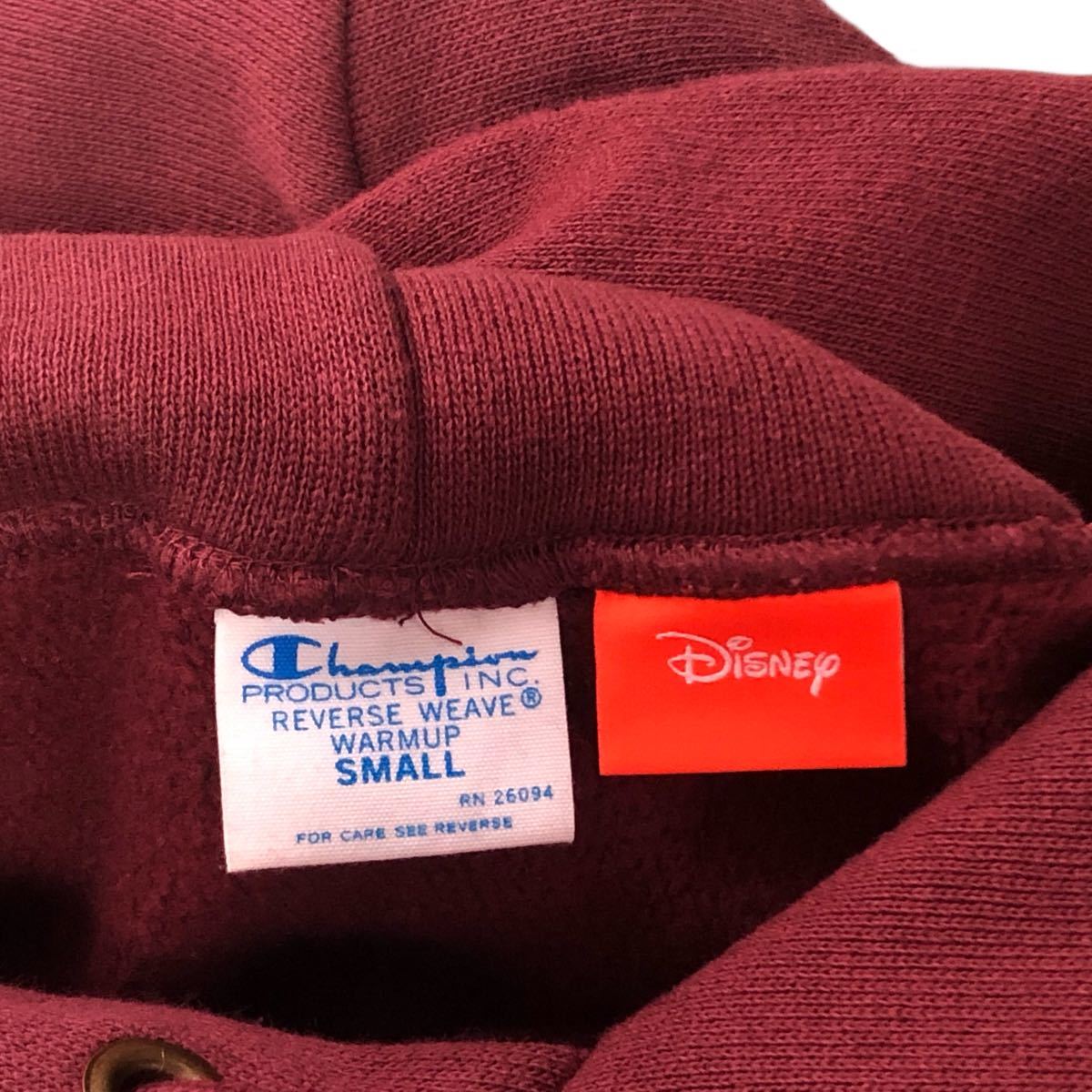 【希少】Champion × DisneyコラボパーカーReverseWeave